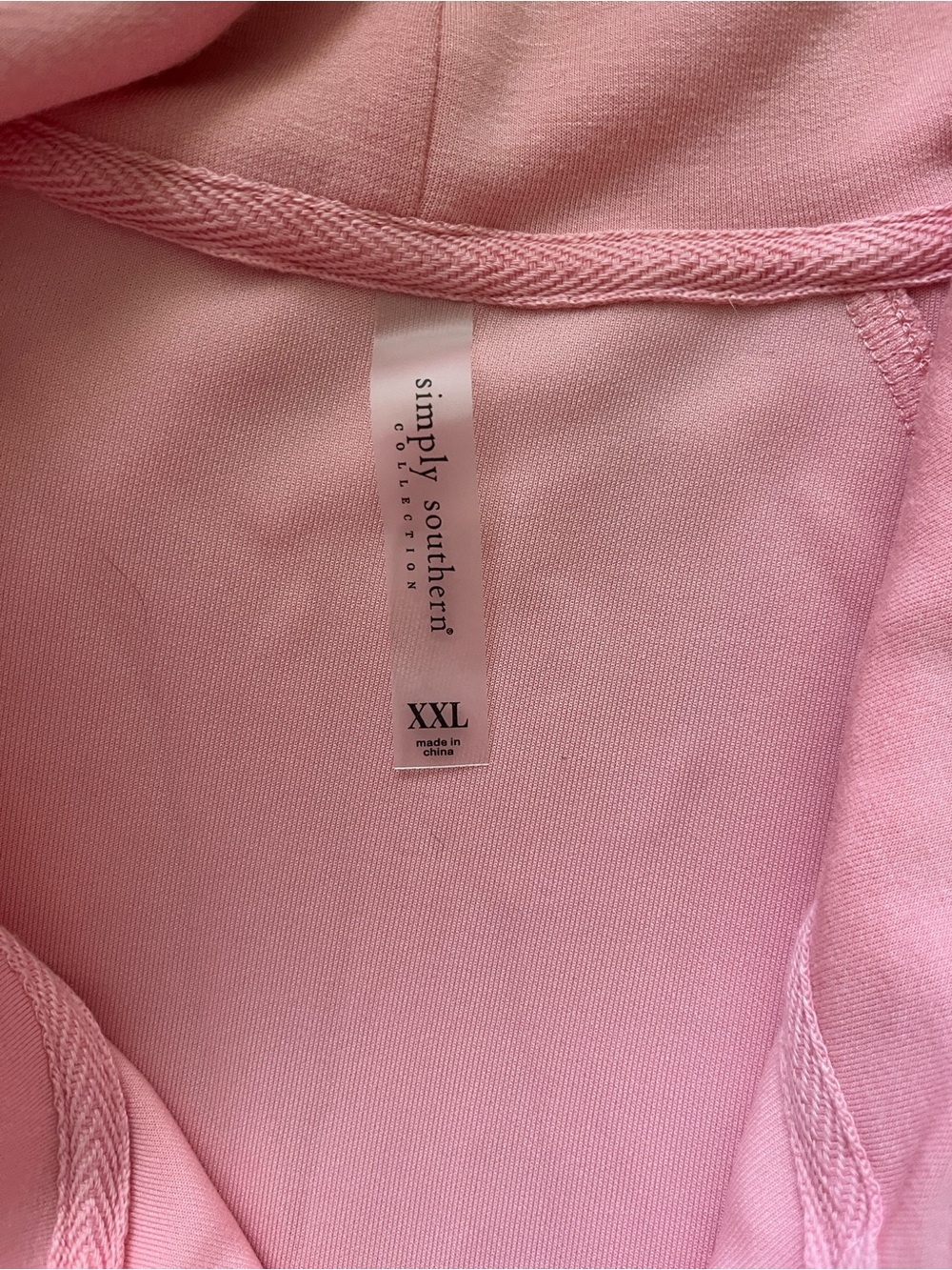 Simply Southern Women’s Coral Half-Zip Pullover Sweatshirt - Picture 2 of 7
